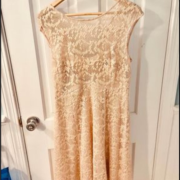 Kay Unger rum pink womens dress - Picture 3 of 5